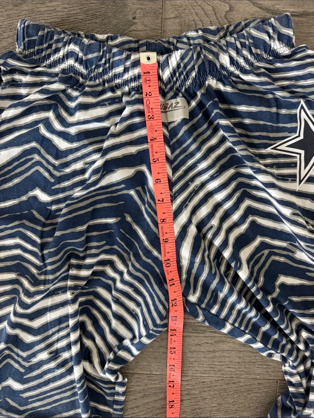 🌼Zubaz🌼 NFL Dallas Cowboys Striped Joggers, Size M